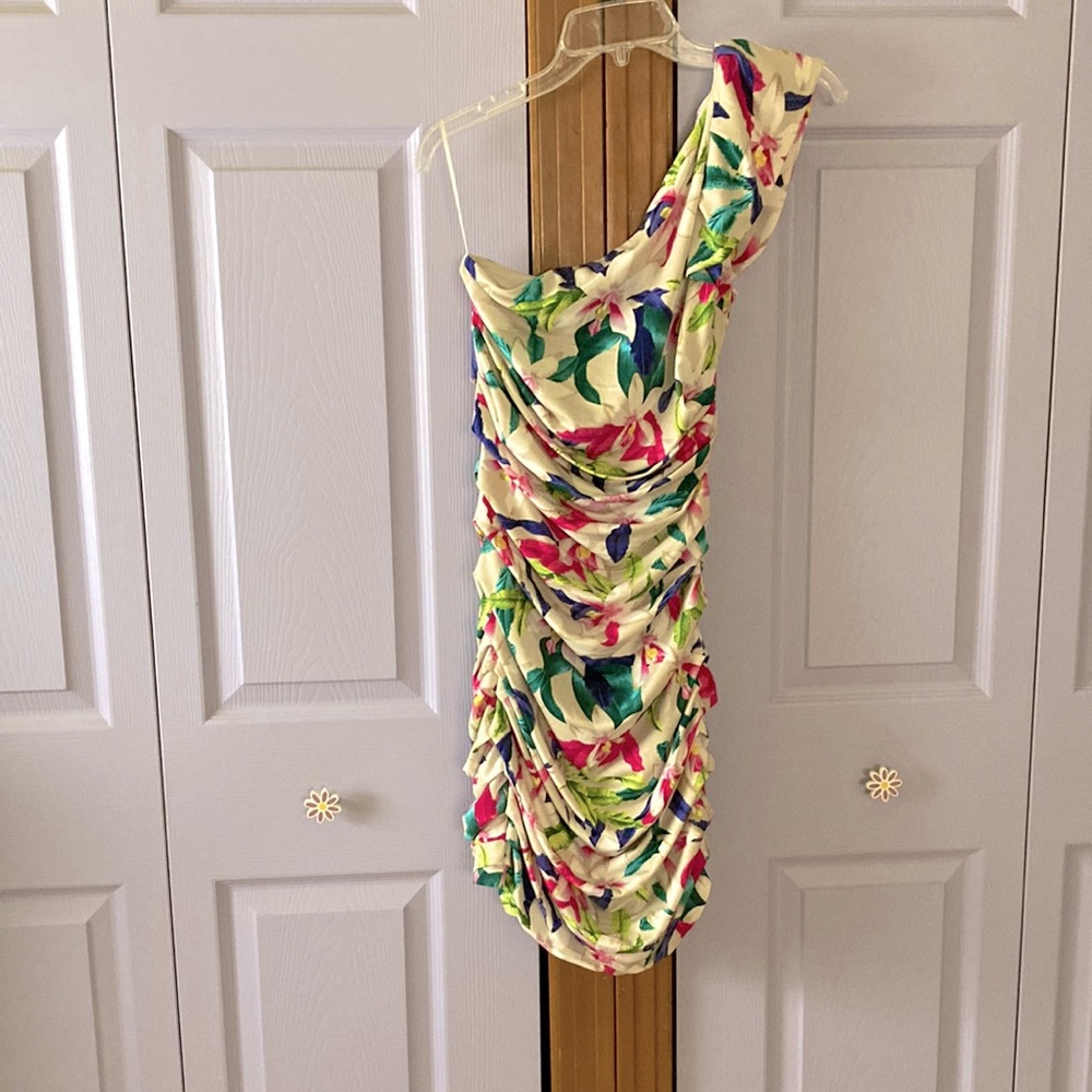 Express One Shoulder Dress